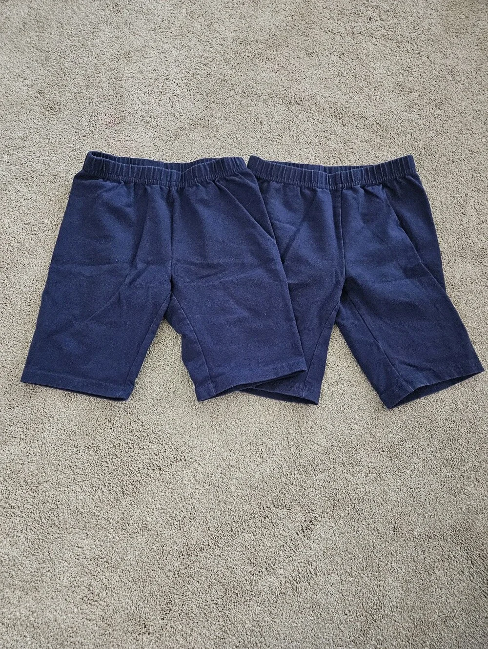 Hanna Andersson Navy Shorts, Size 6-7